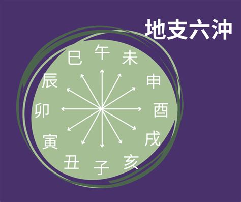 八字 沖|地支六沖